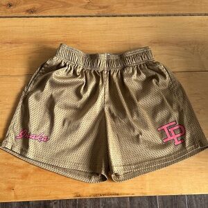 Inaka Power Tan Mesh Athletic Shorts